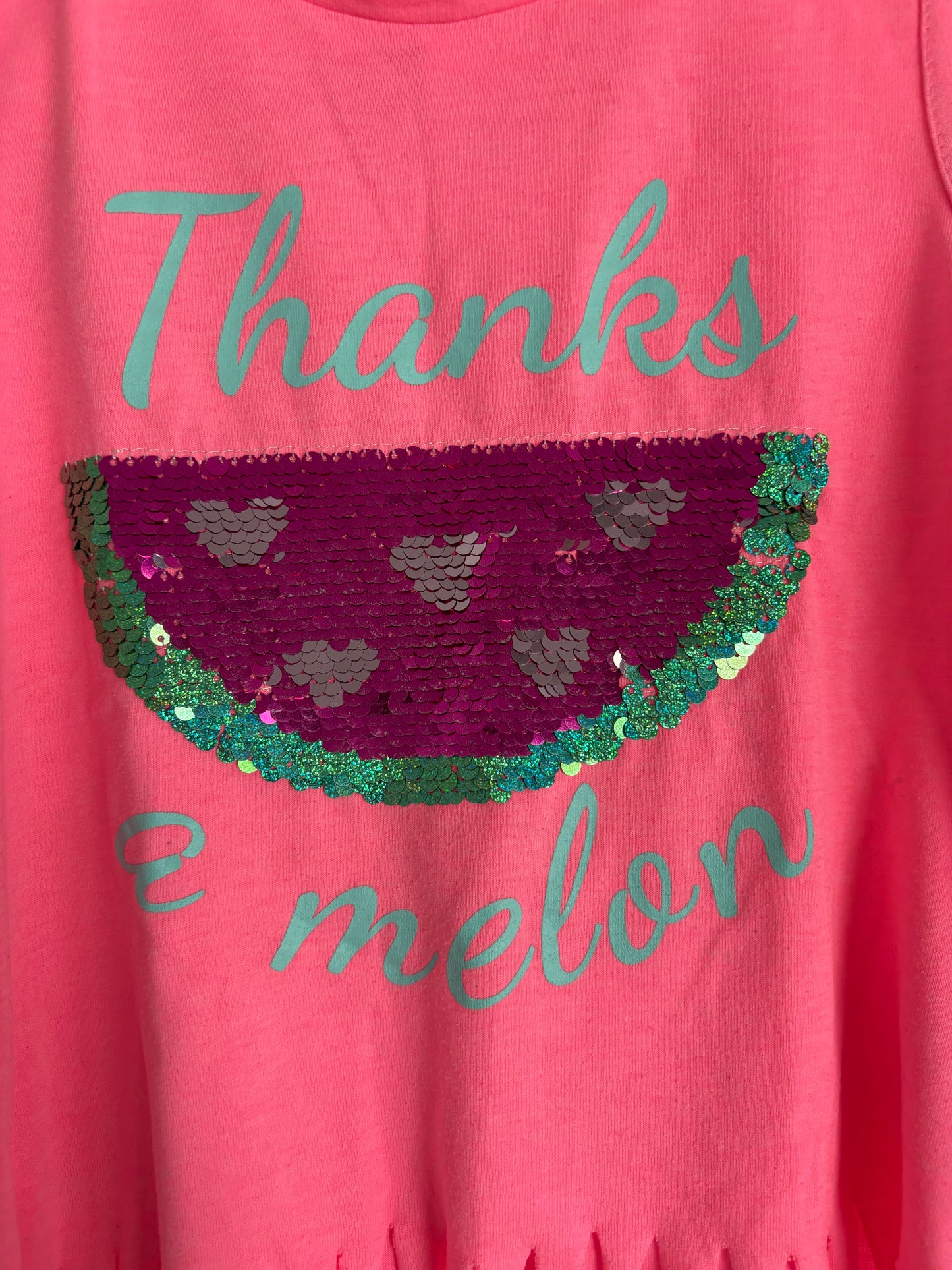 Roze topje met watermeloen