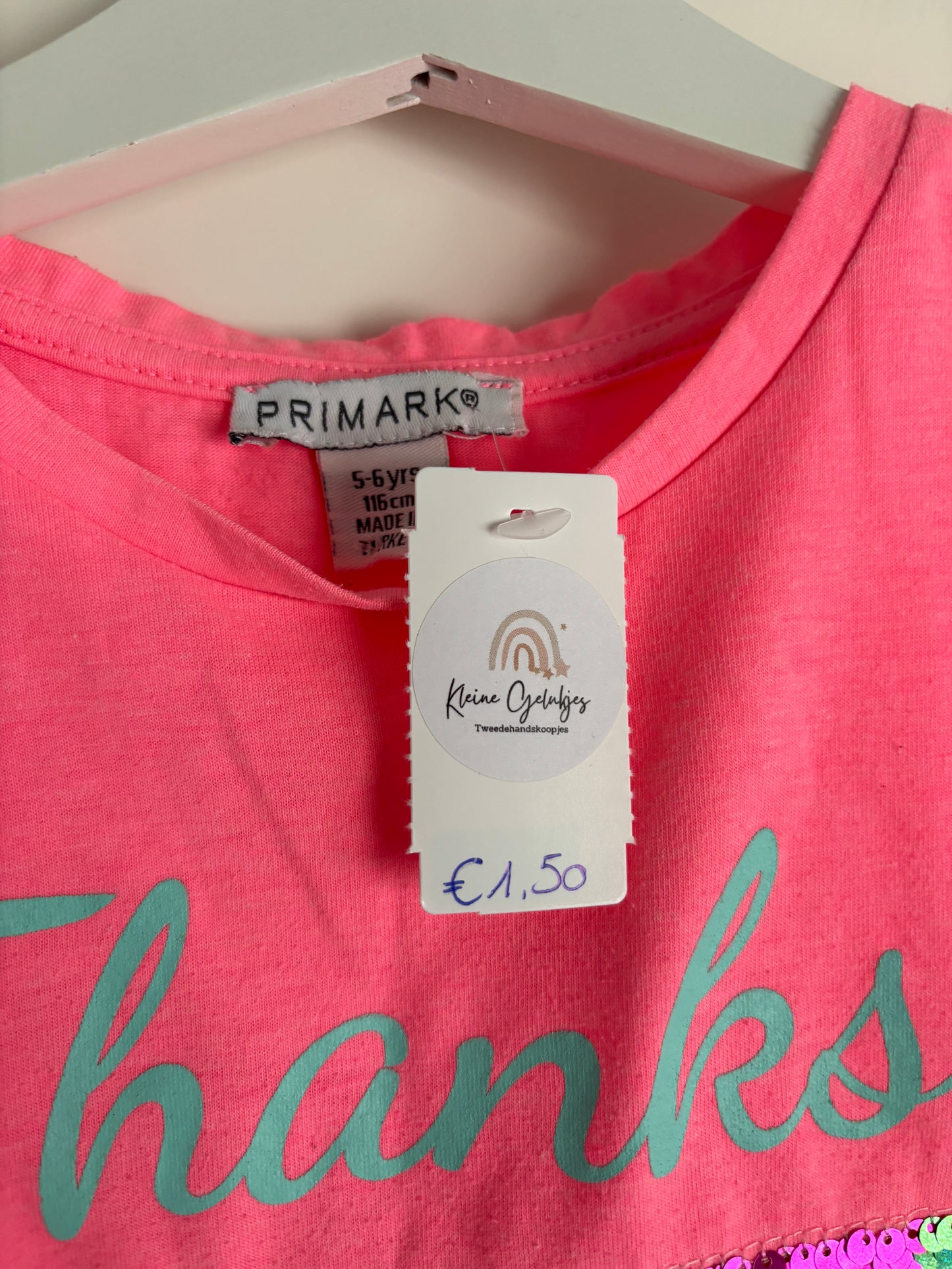 Roze topje met watermeloen