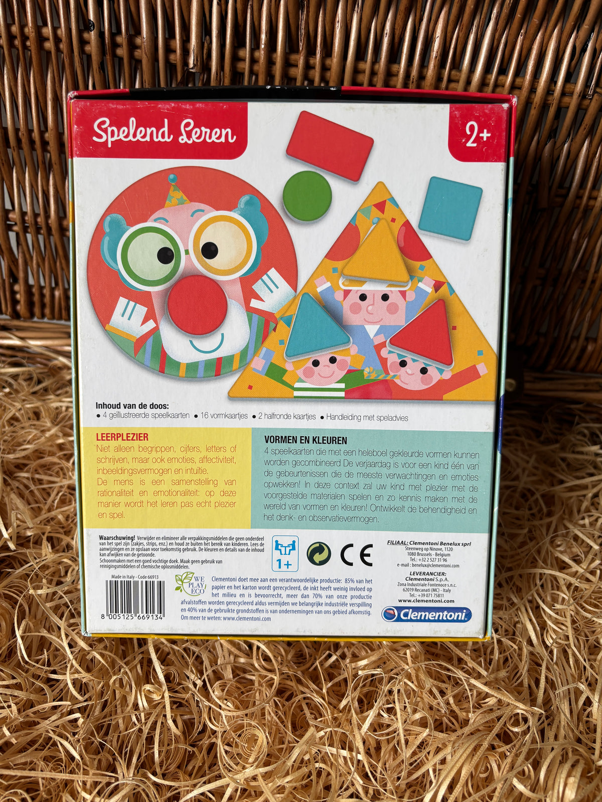Spelend leren - vormen en kleuren