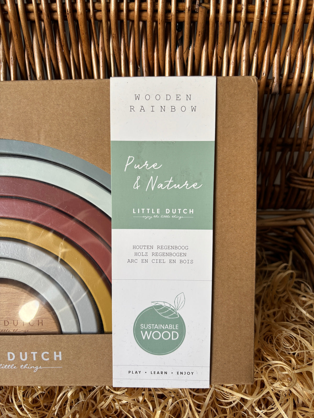 Houten regenboog - Little Dutch