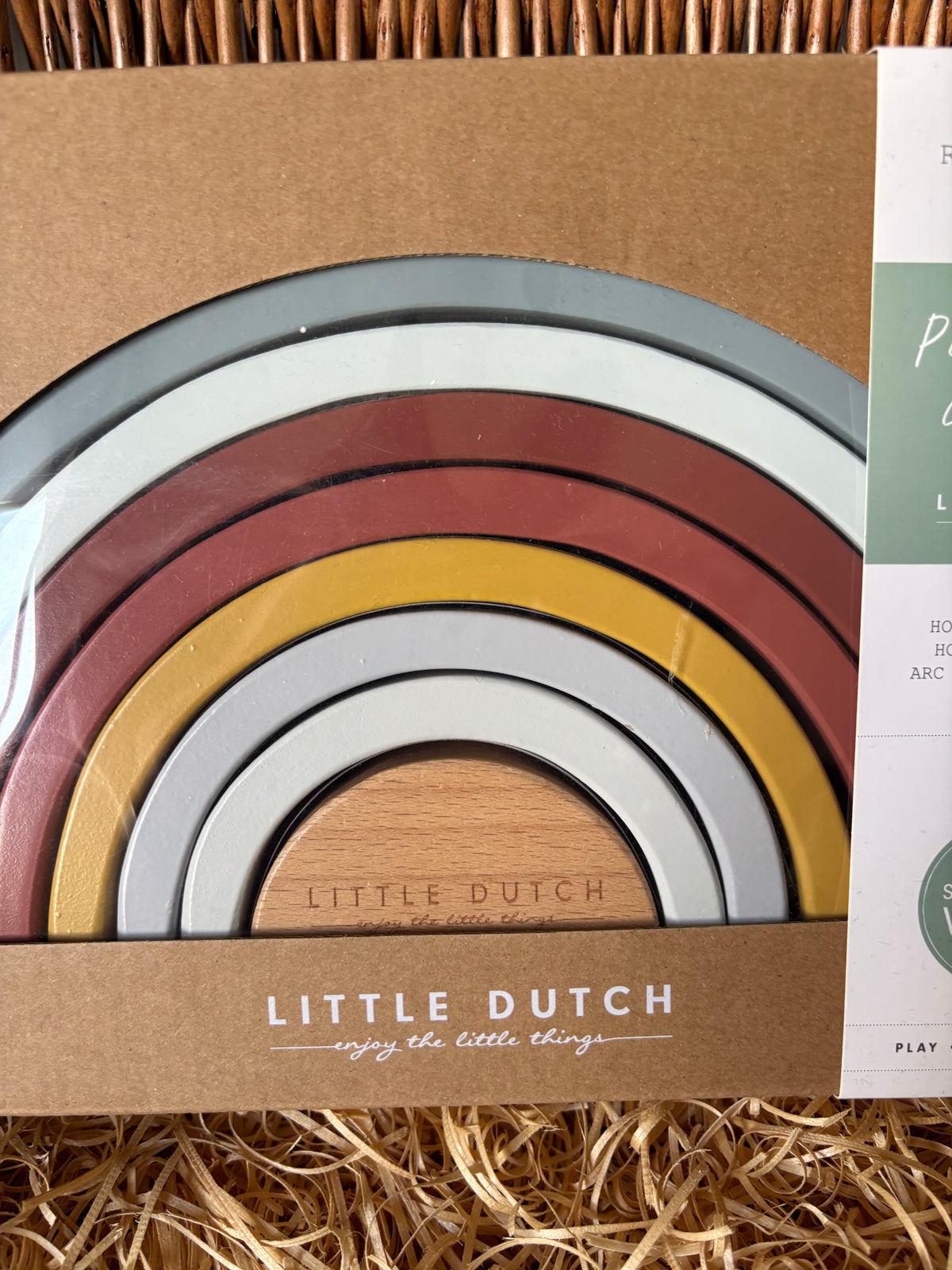 Houten regenboog - Little Dutch