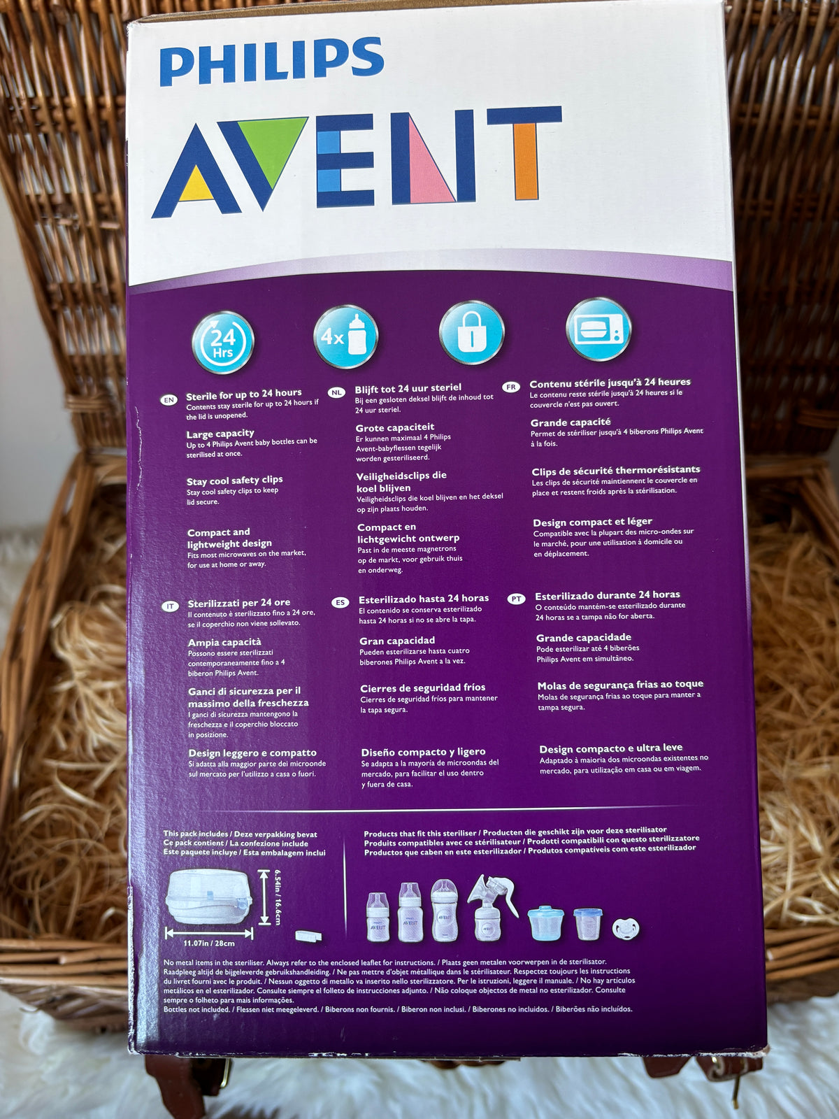 Magentronstoomsterilisator | Avent