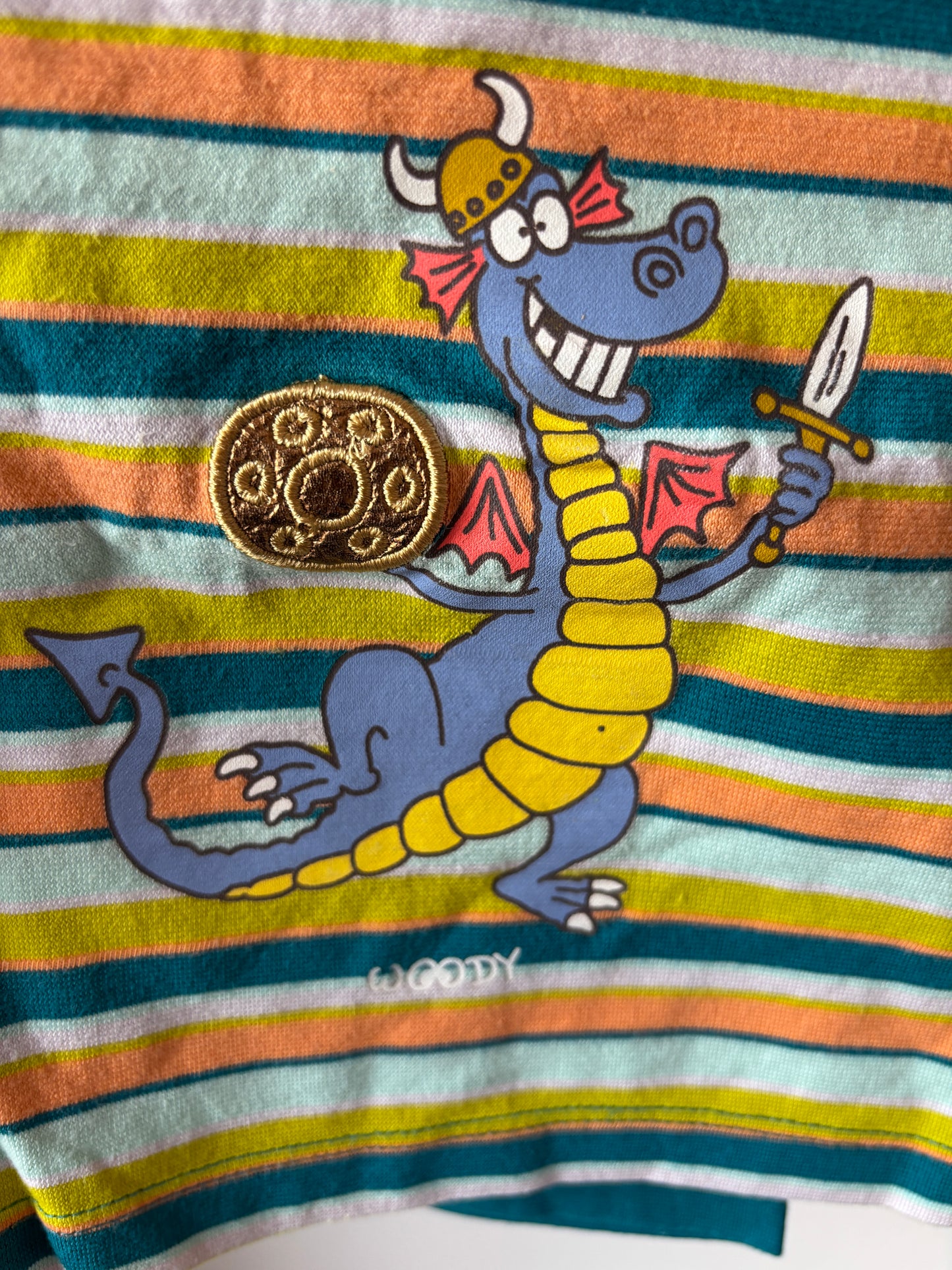 Gestreepte tweedelige pyjama