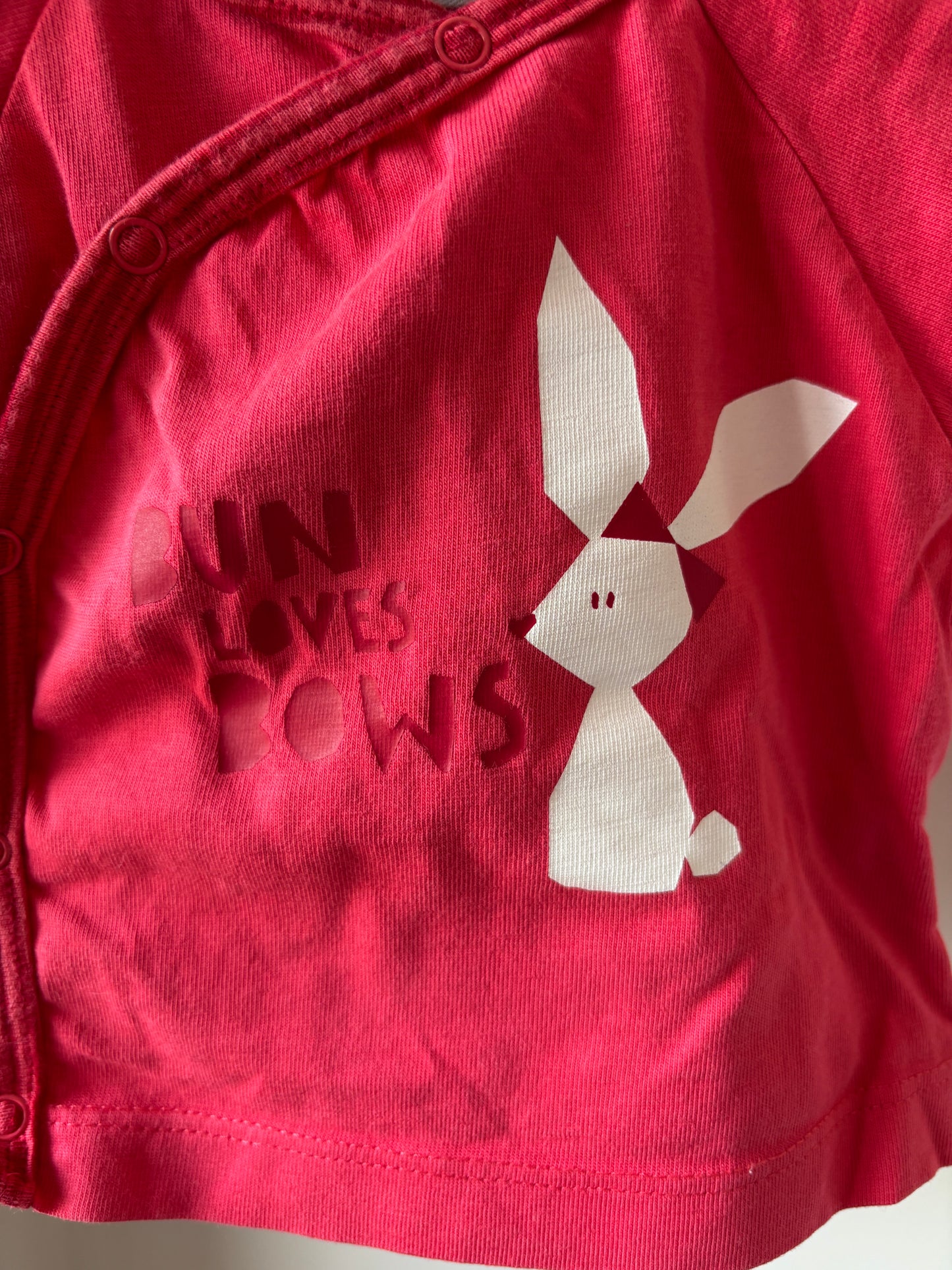 Roze tweedelige pyjama