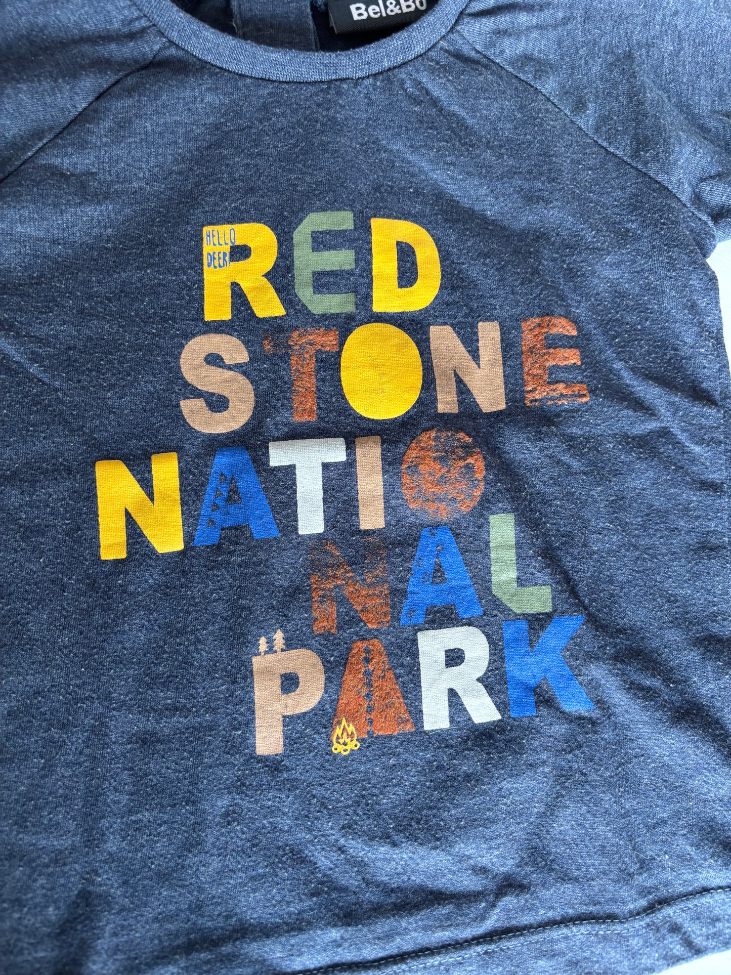 Marineblauwe longsleeve