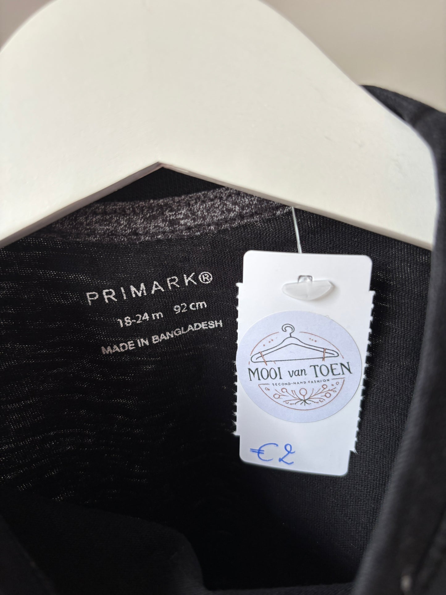 Zwarte basic longsleeve