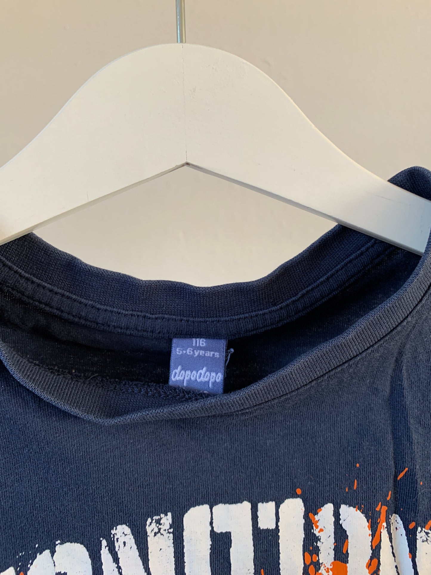 Dopodopo T-shirt 116 - zeer goede staat ⚡