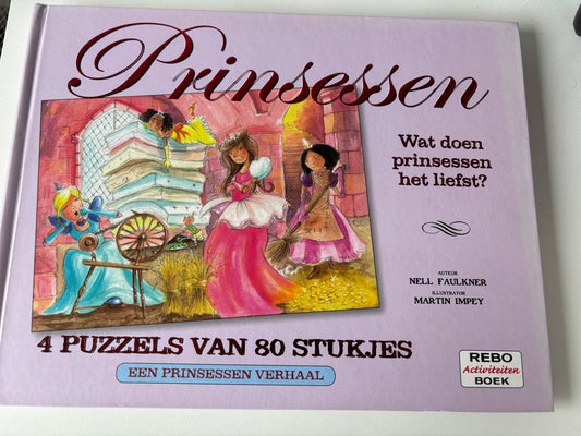 Prinsessen puzzelboek