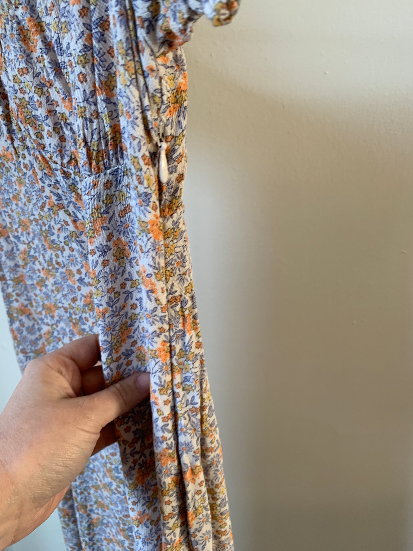 H&M gebloemde jurk S - nieuwstaat 💸