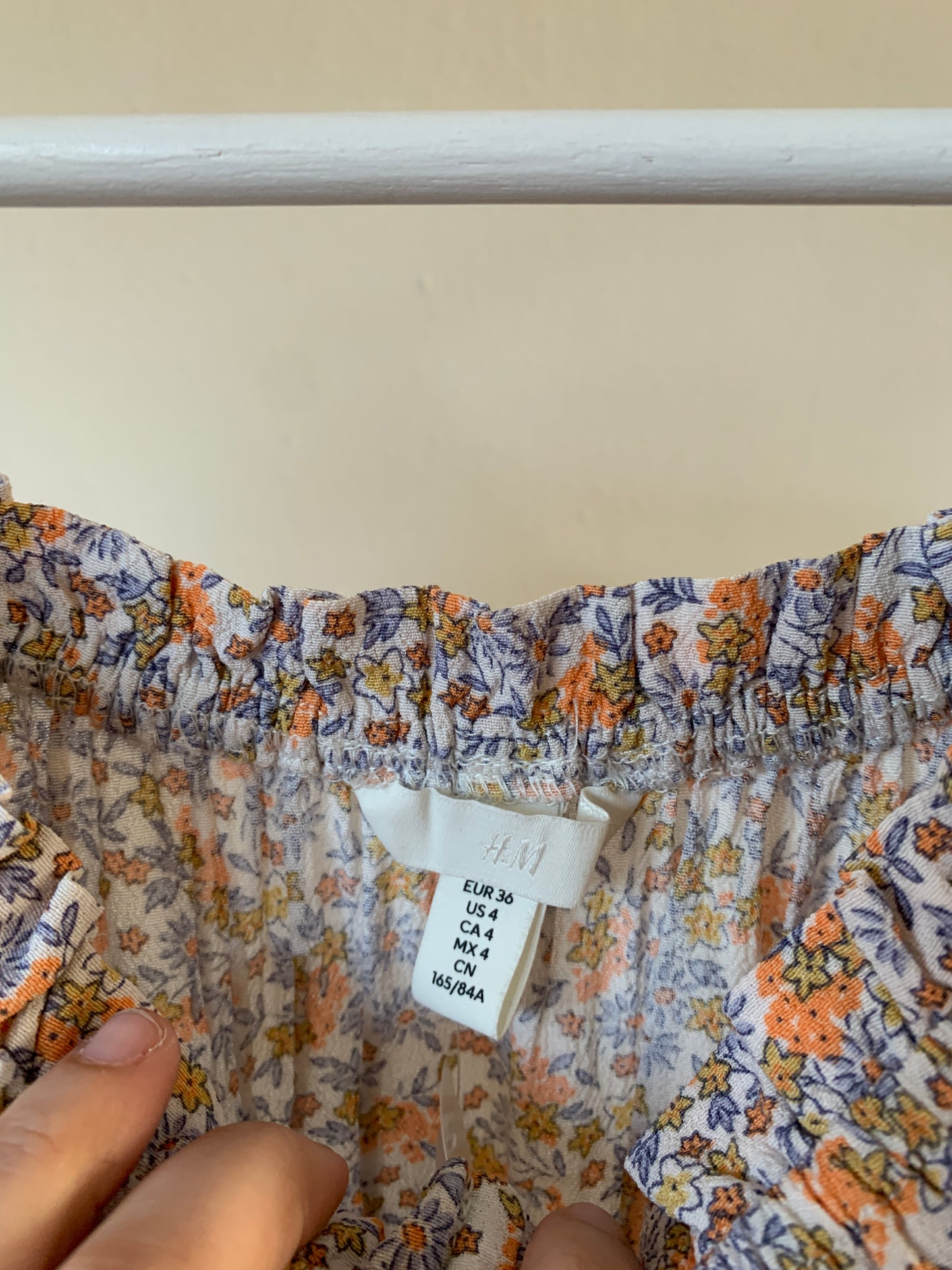 H&M gebloemde jurk S - nieuwstaat 💸