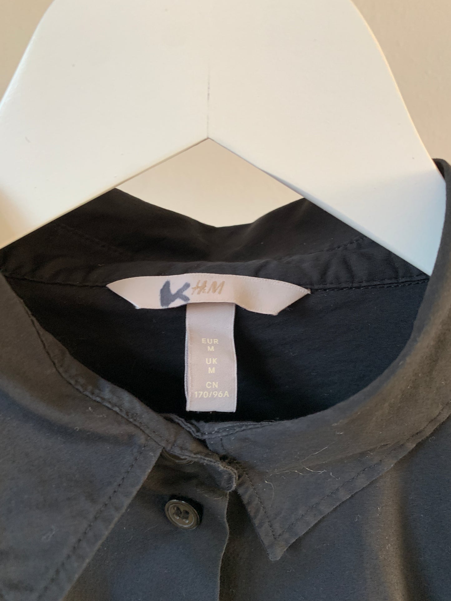 H&M zwart hemd M - nieuwstaat 💸