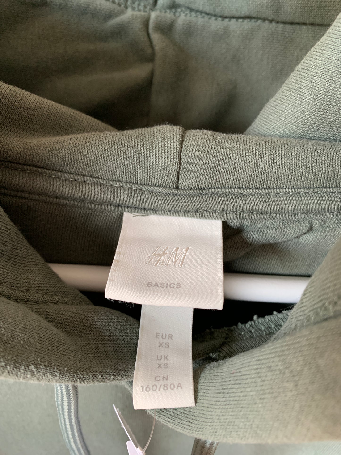 H&M olijfgroene sweater XS - zeer goede staat 💸