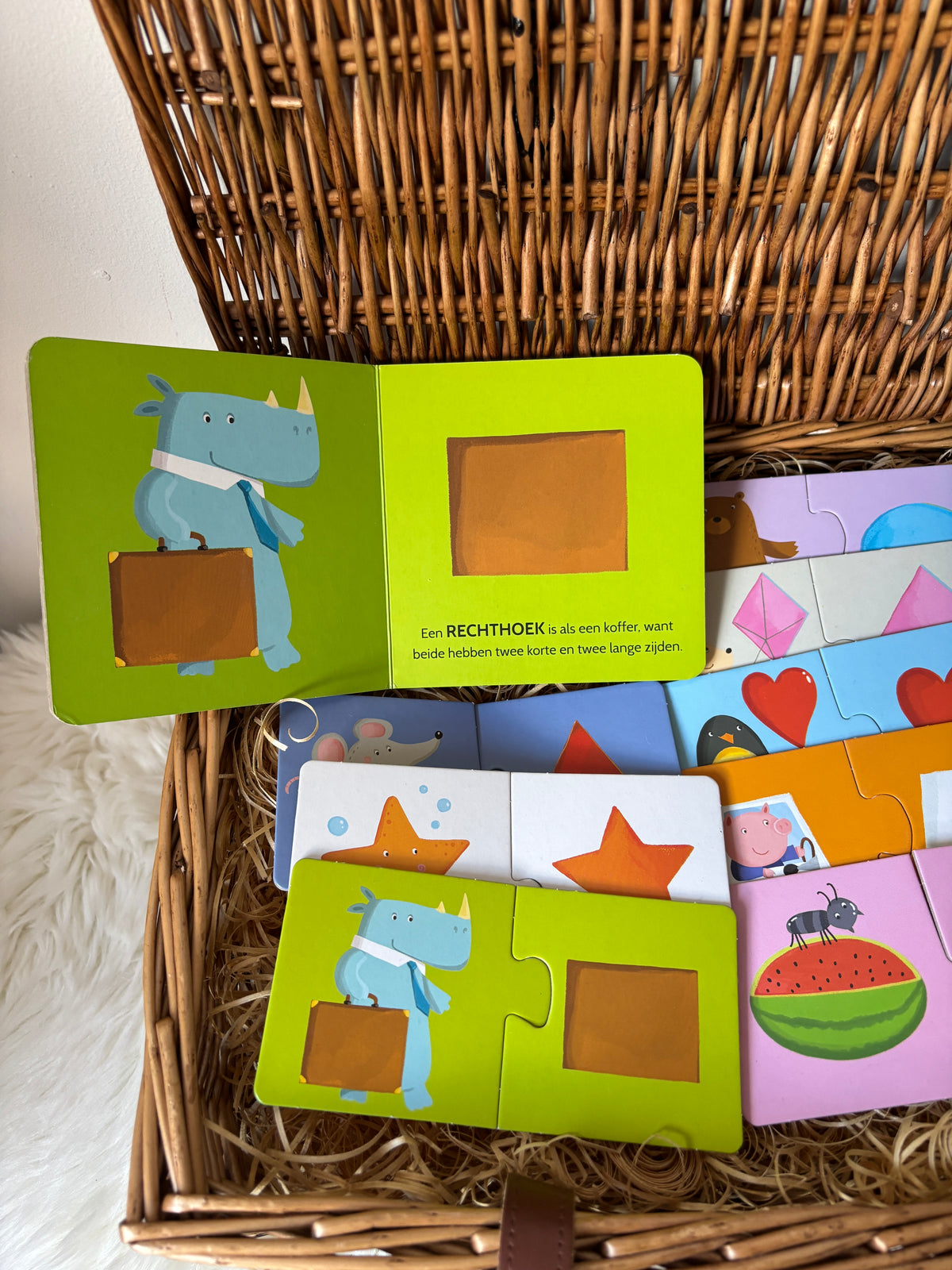 Vormen puzzelboek | Rebo | 2+