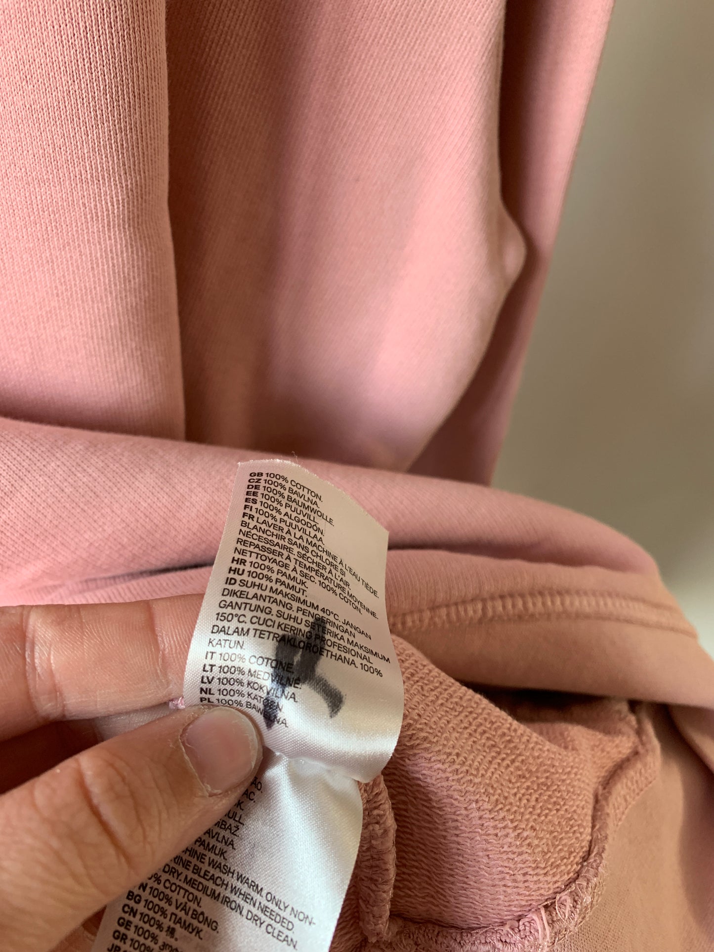 H&M Roze sweater L - nieuwstaat 💸