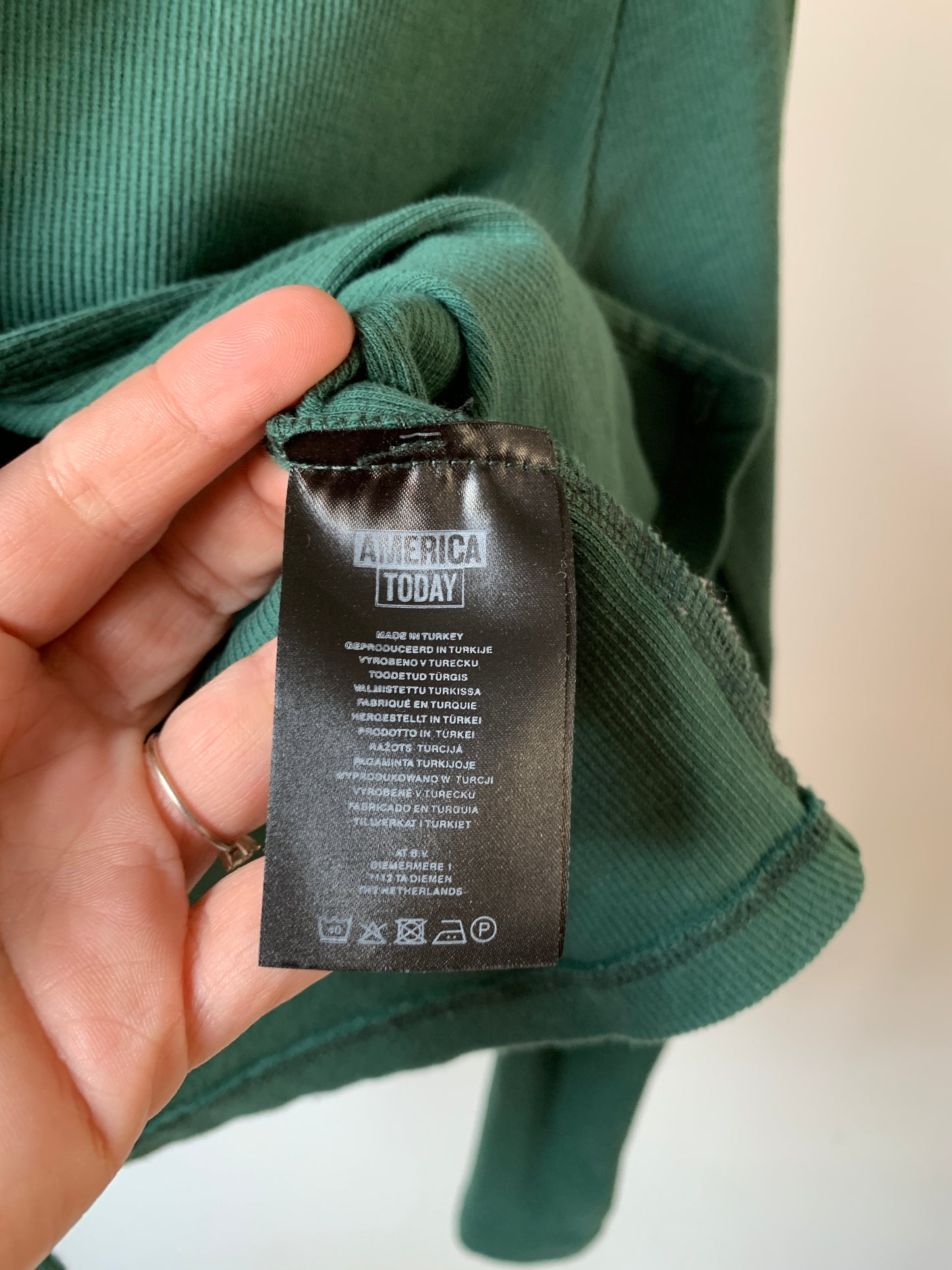 America Today groene vest M - zeer goede staat 💸