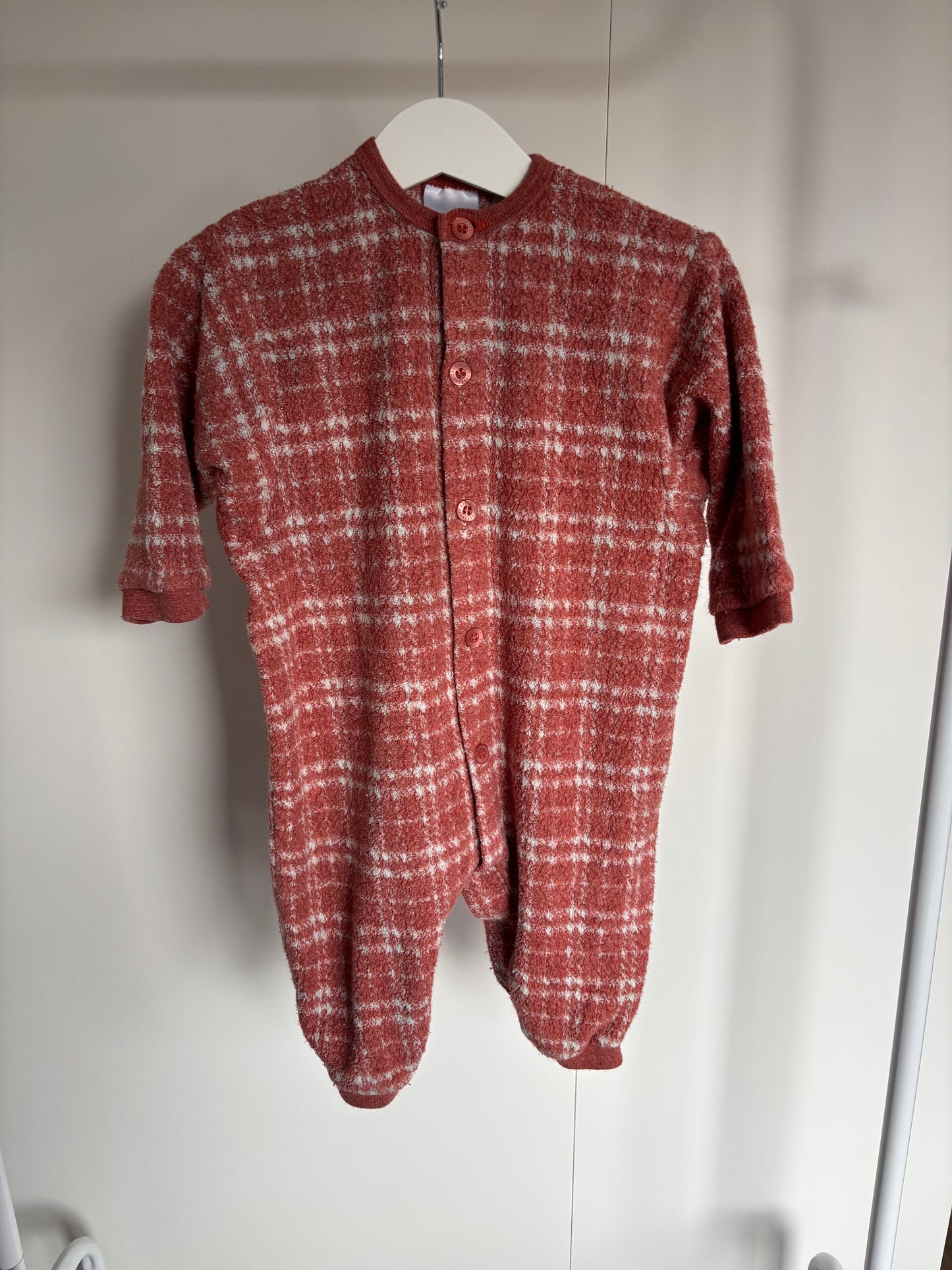 Rood geruite boxpakje