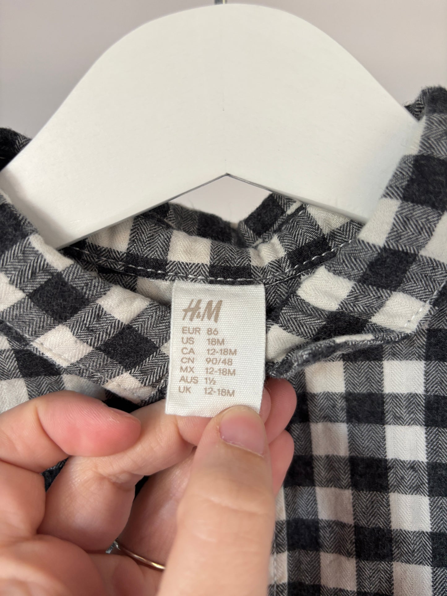 H&M hemdje 86 - Nieuwstaat 💸