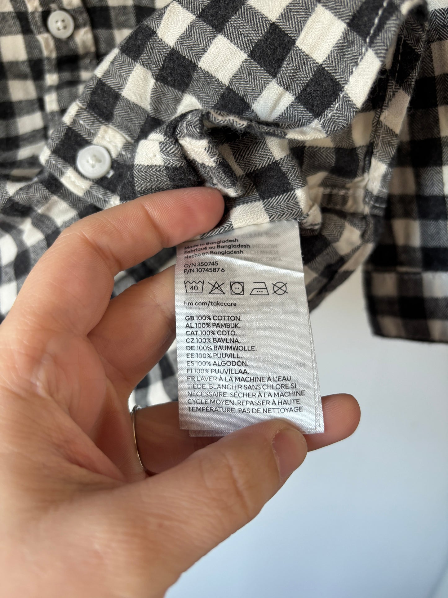 H&M hemdje 86 - Nieuwstaat 💸