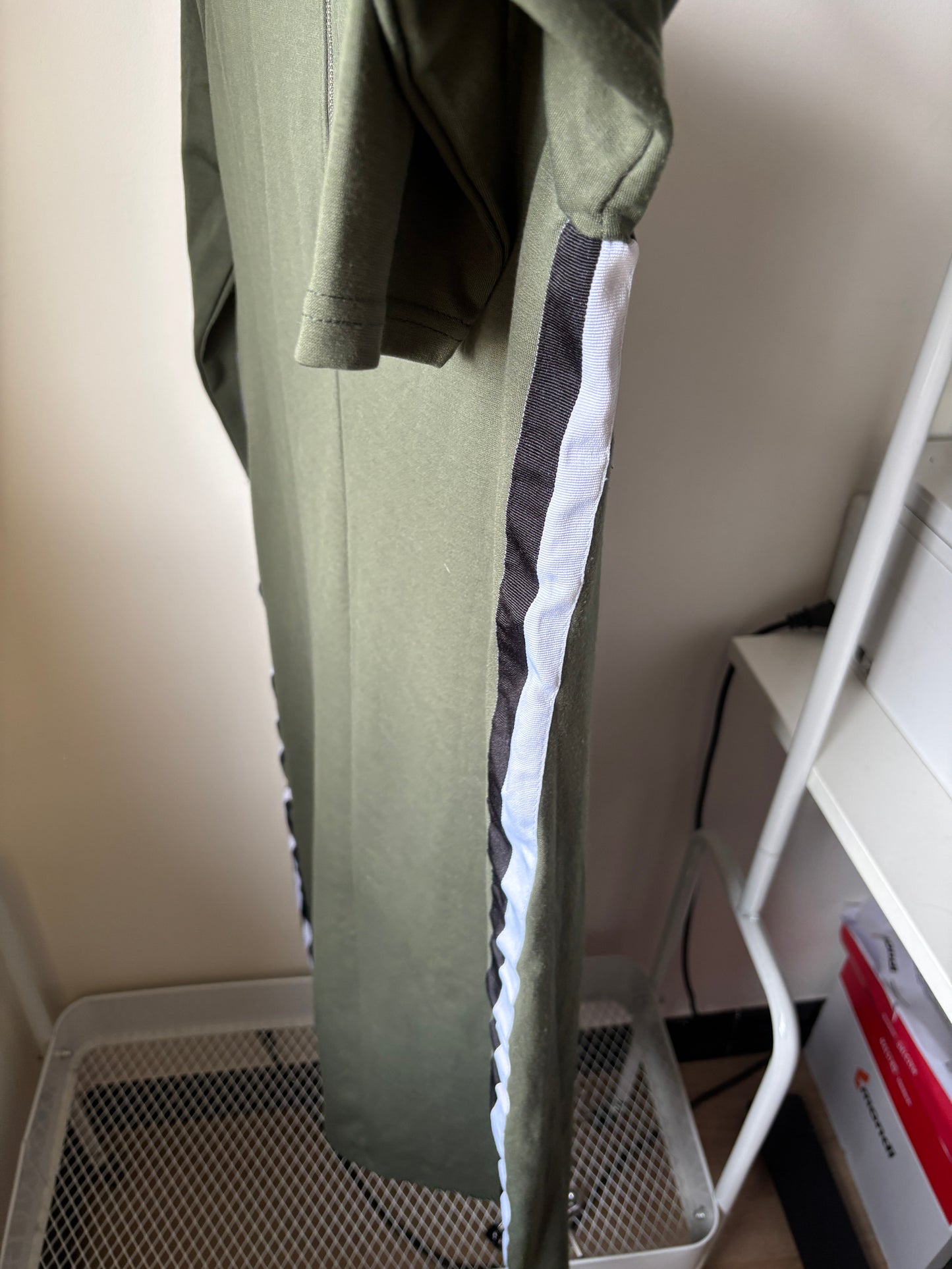 Khaki zwangerschapsjurk