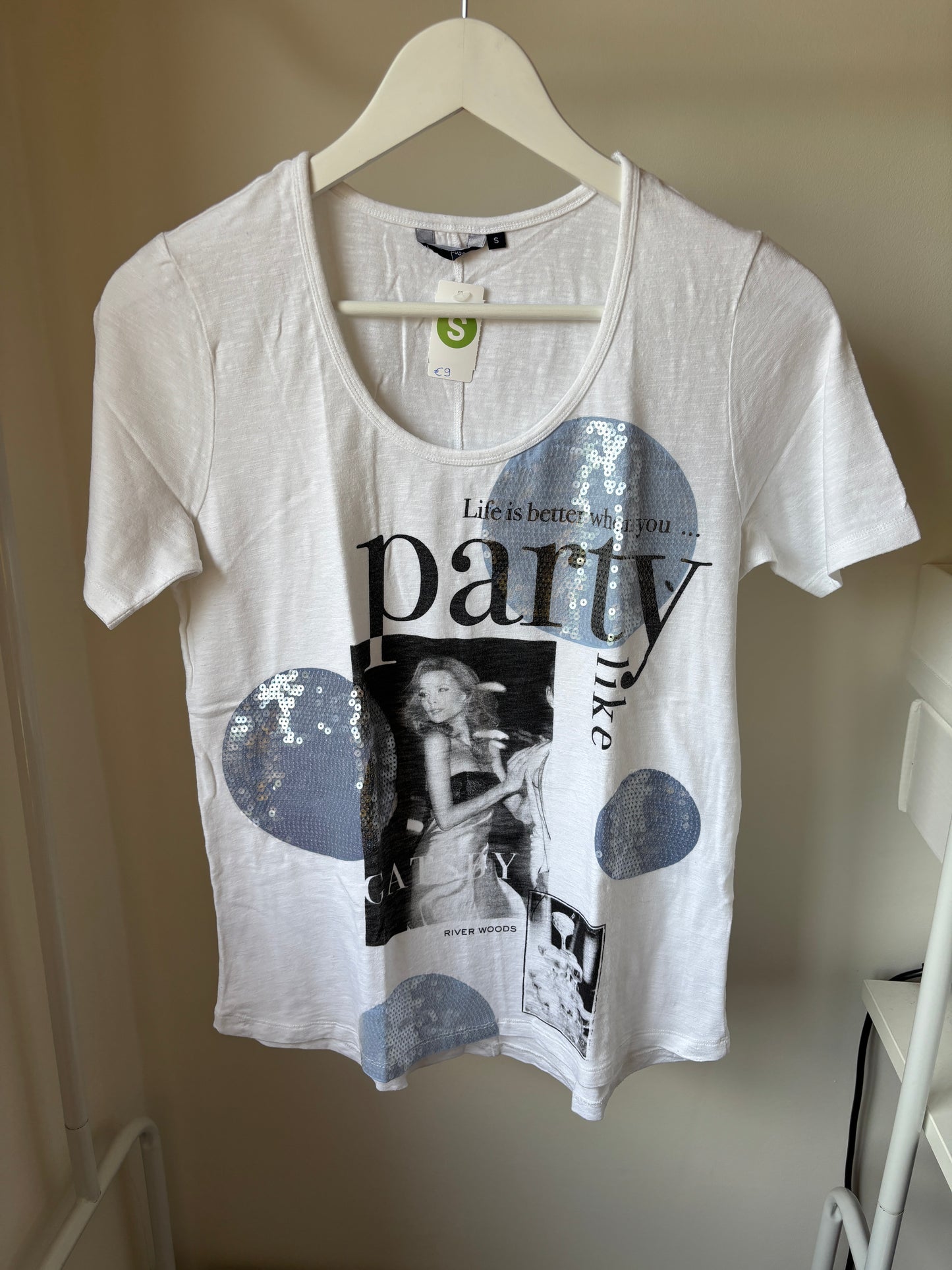 Witte T-shirt