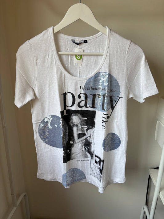 Witte T-shirt