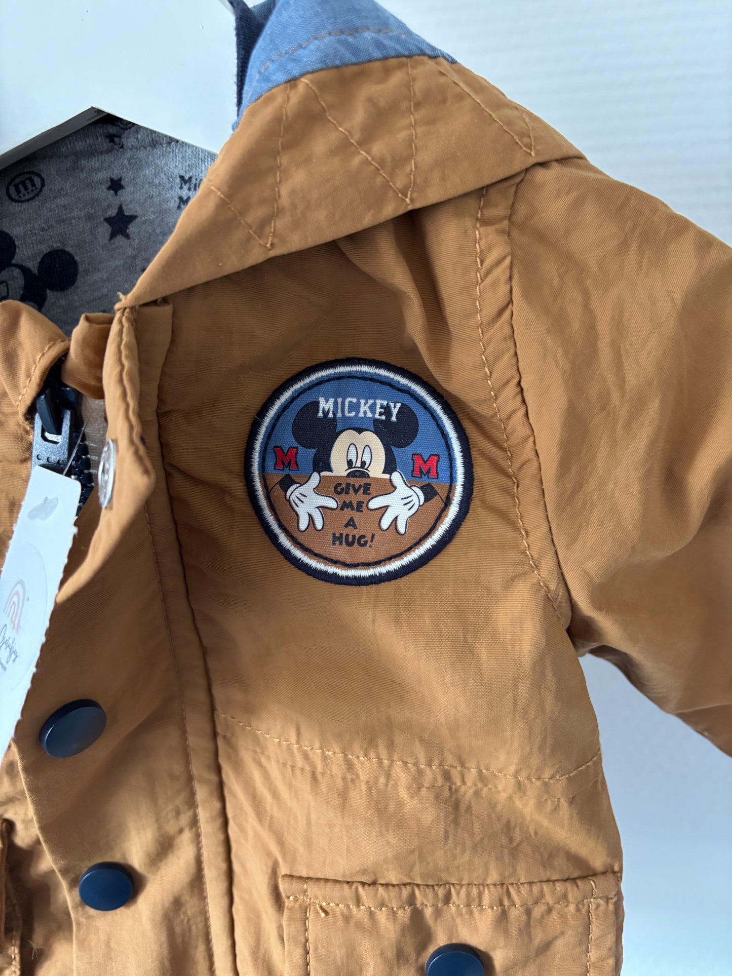 Bruine regenjas Mickey Mouse