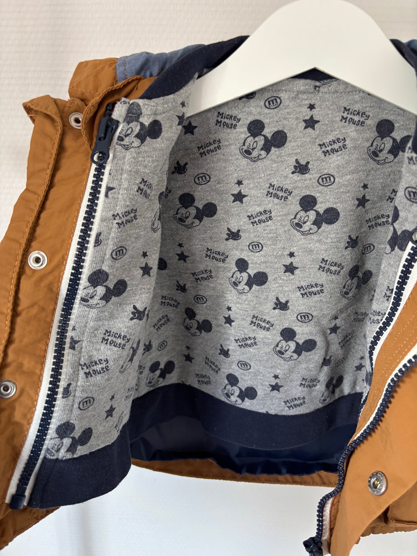 Bruine regenjas Mickey Mouse