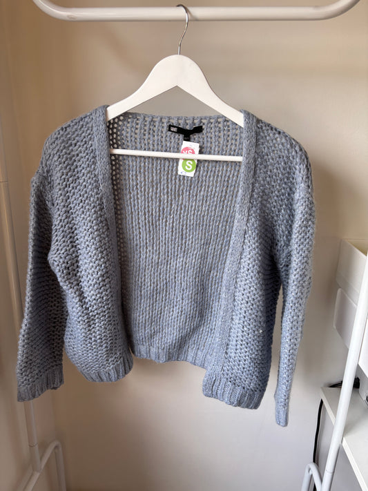 Lichtblauwe cardigan