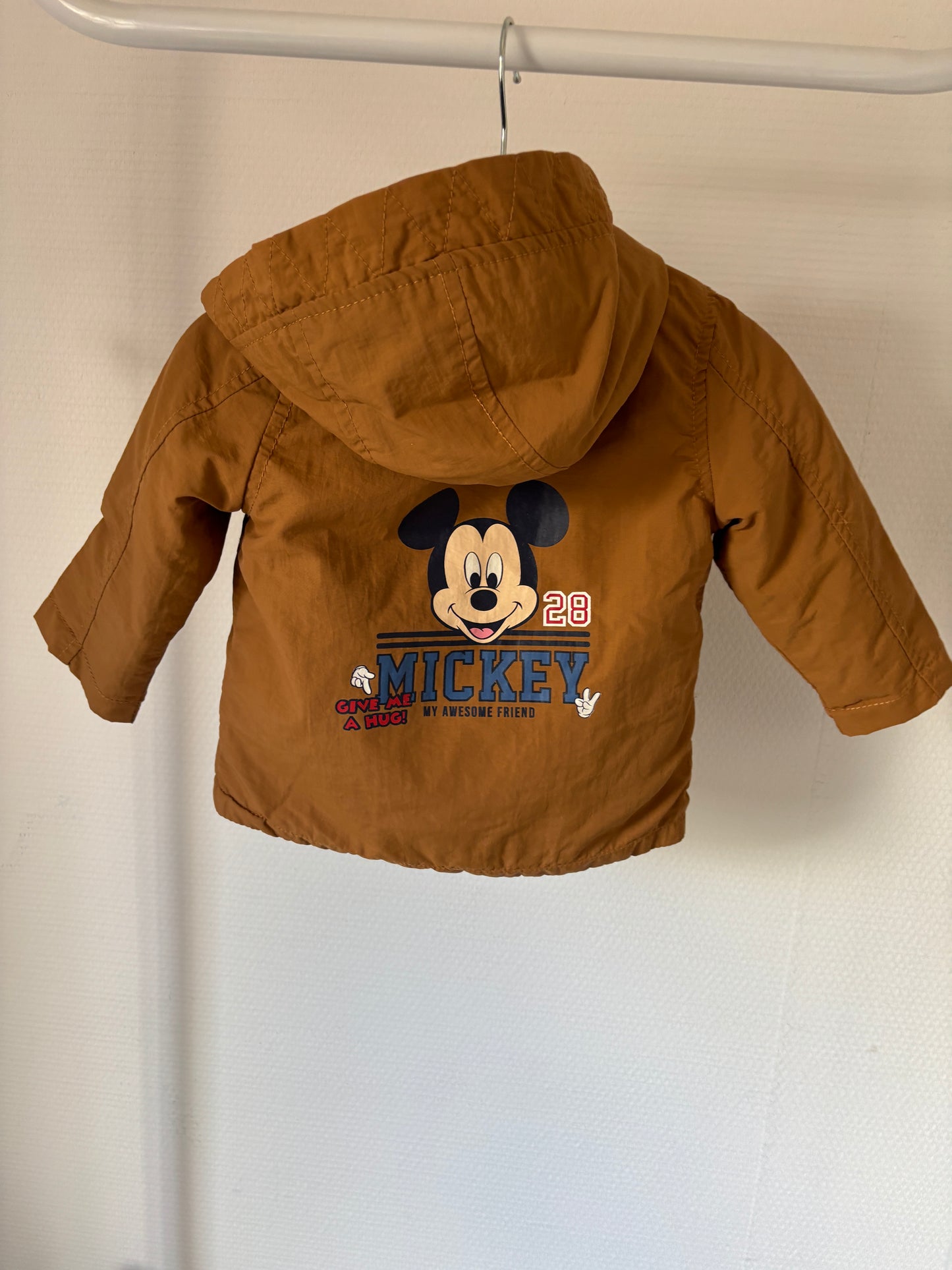 Bruine regenjas Mickey Mouse