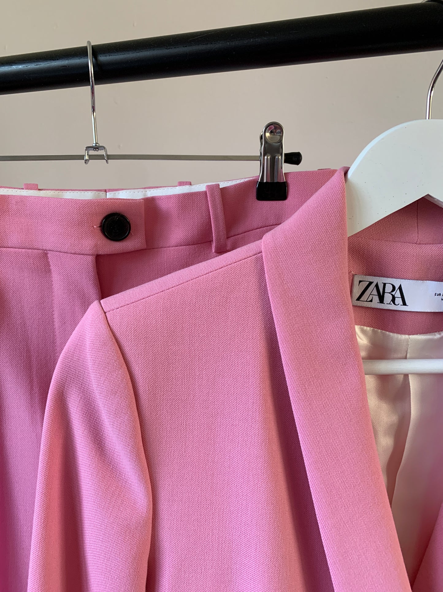 Zara roze maatpak S - nieuw ⭐