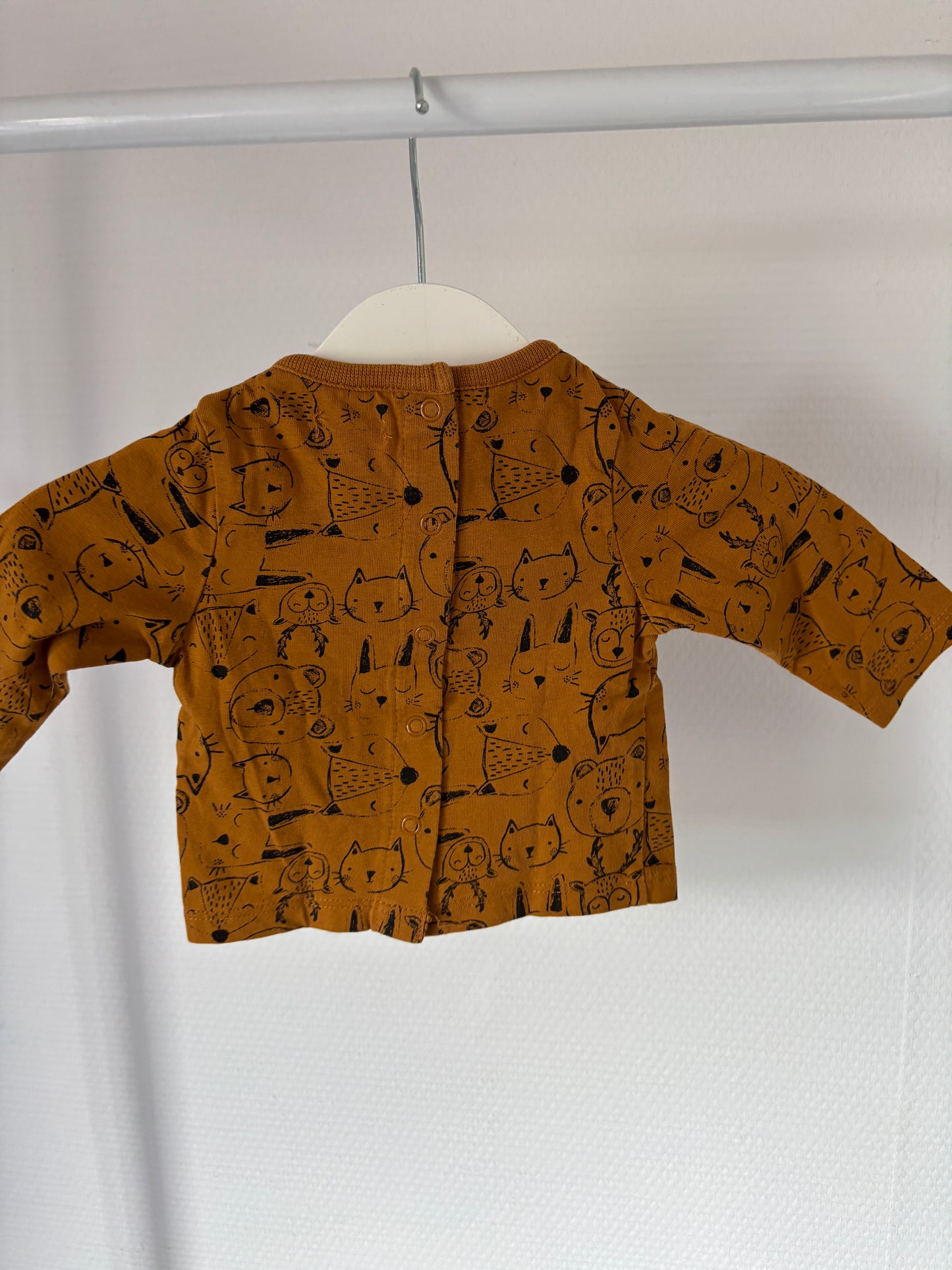 Bruine longsleeve "Best friends forever"