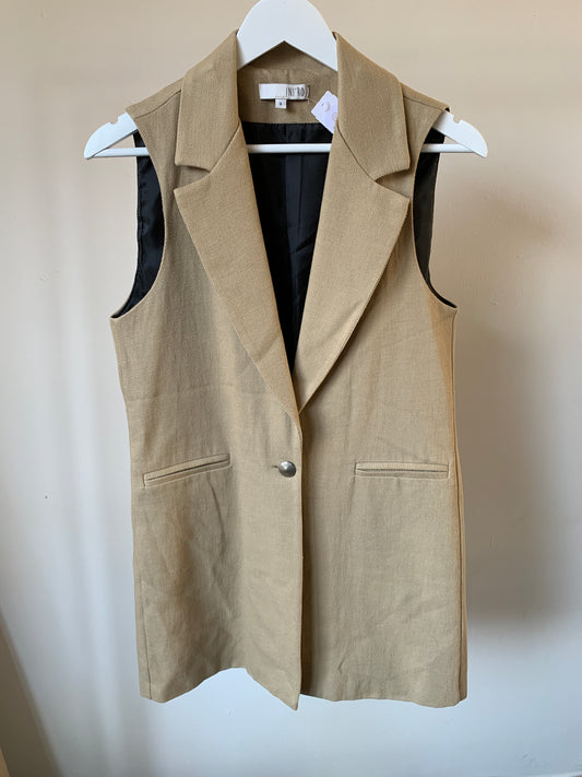 INI'RO beige gilet S - zeer goede staat ⭐