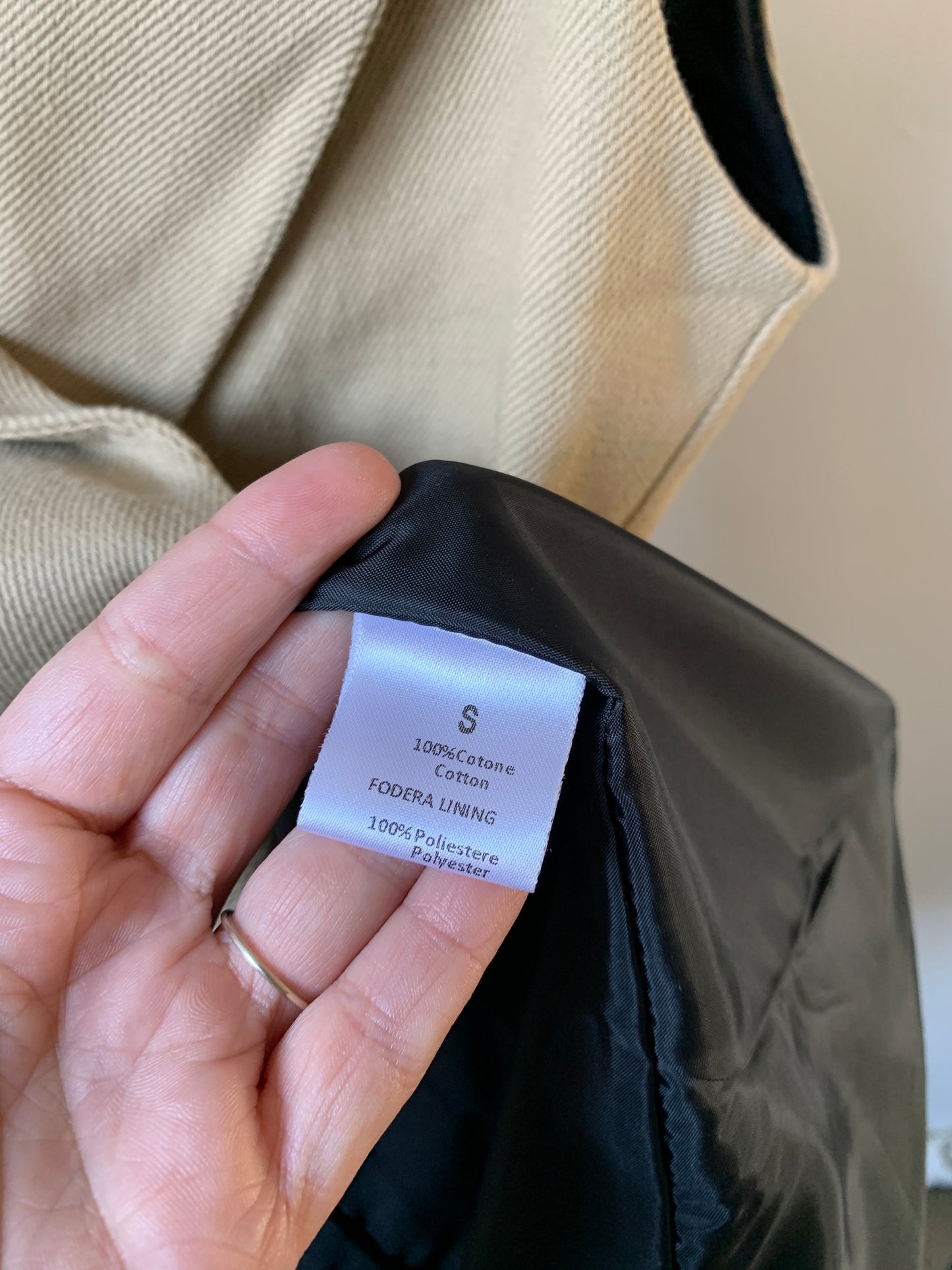 INI'RO beige gilet S - zeer goede staat ⭐