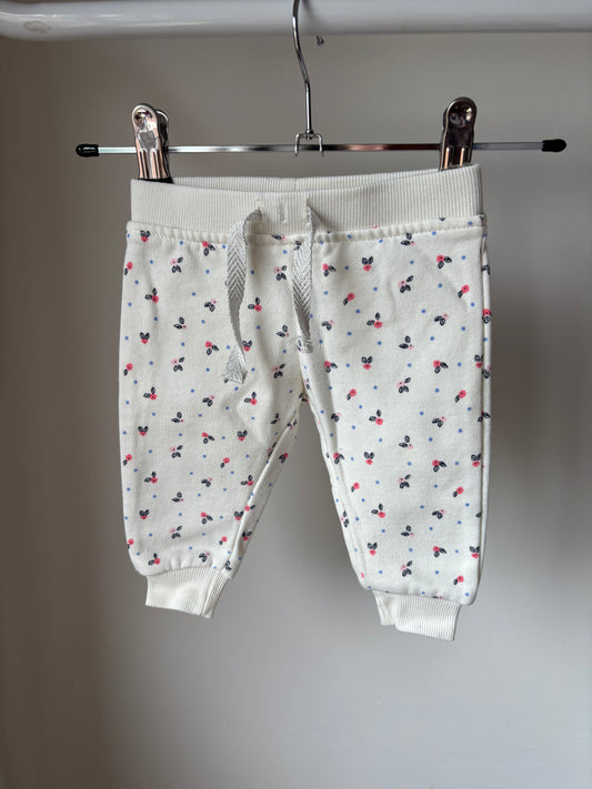 Witte joggingbroek