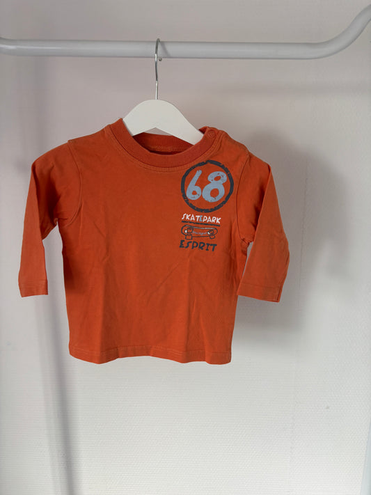 Oranje longsleeve