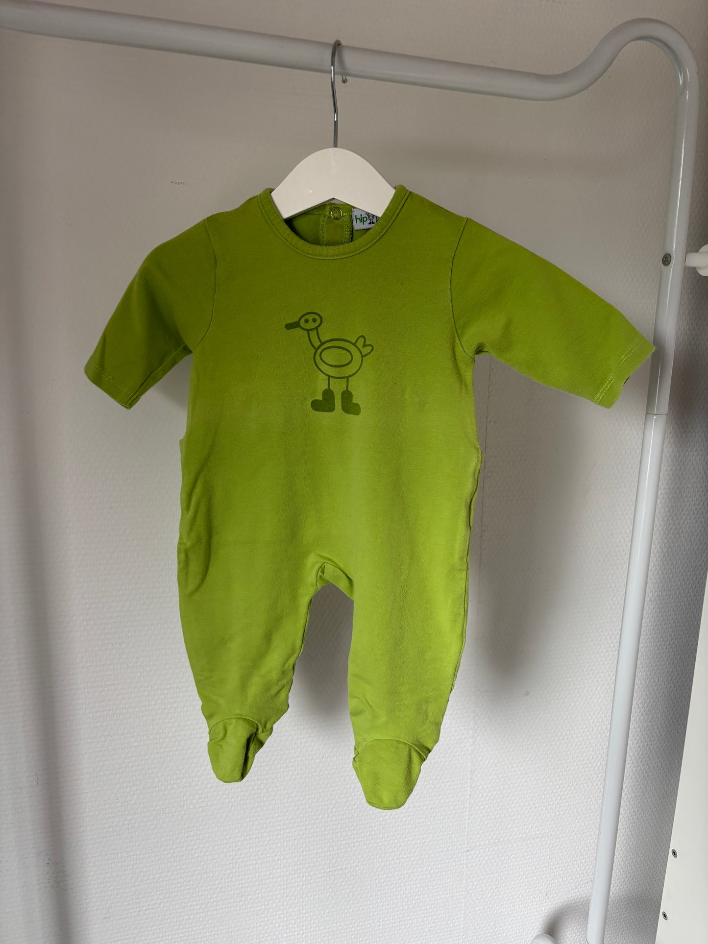 Groene eendelige pyjama