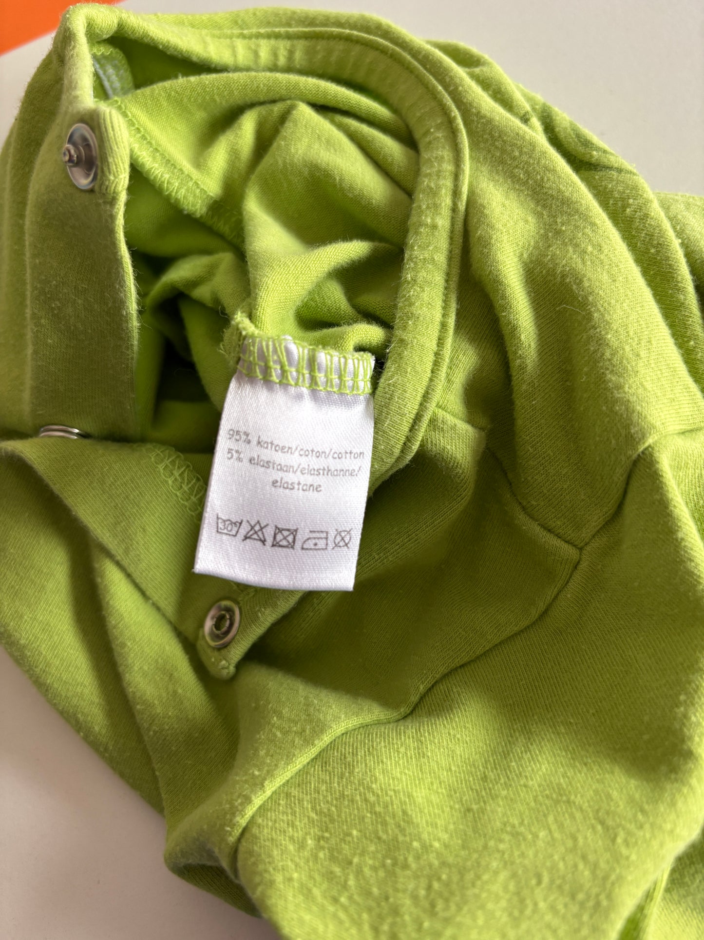 Groene eendelige pyjama