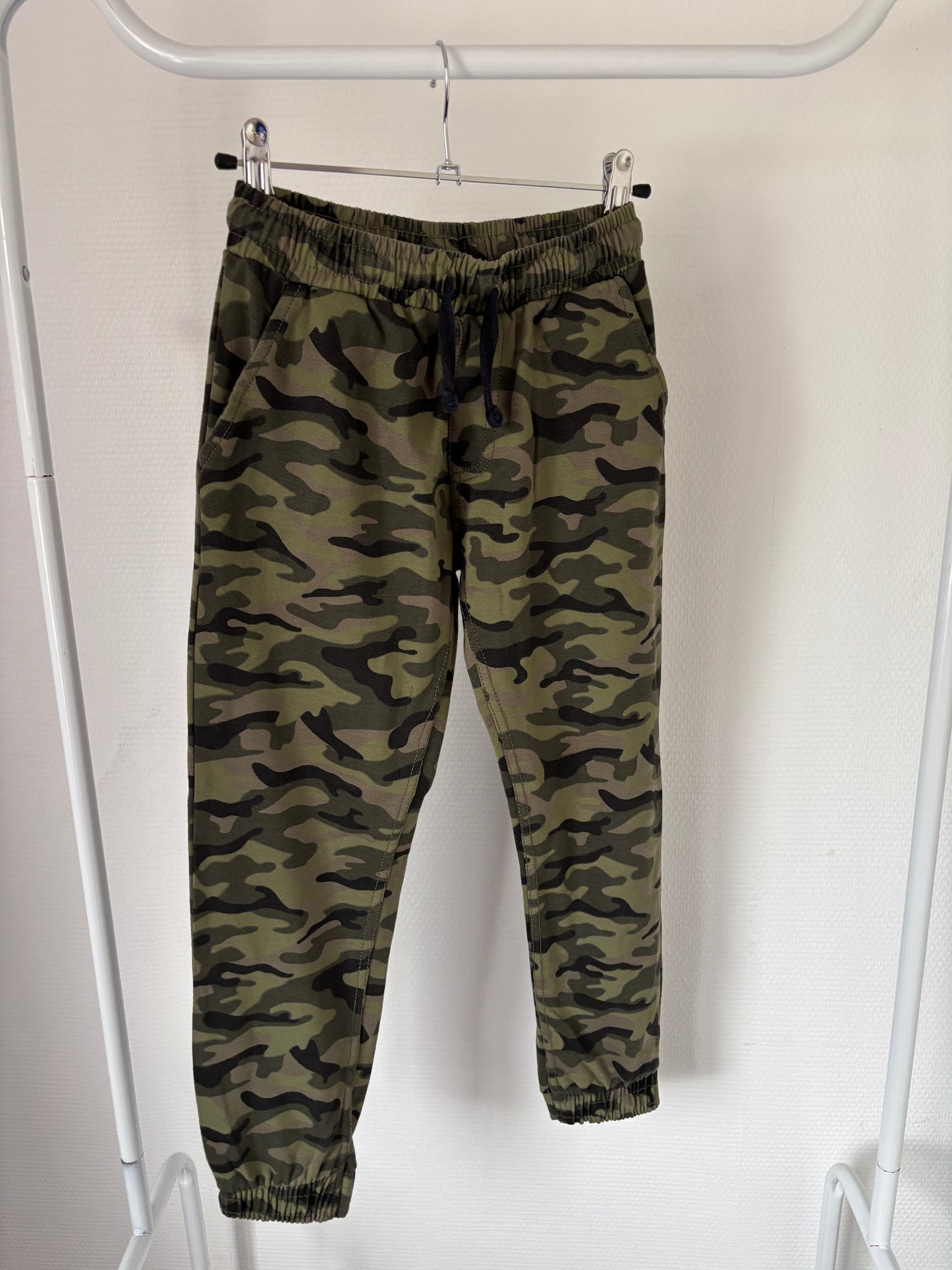 Joggingbroek met camouflageprint