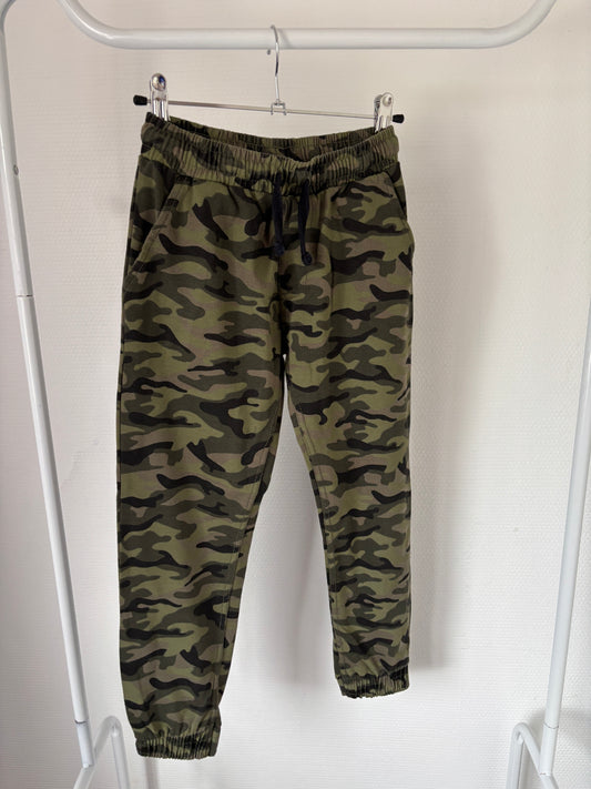 Joggingbroek met camouflageprint