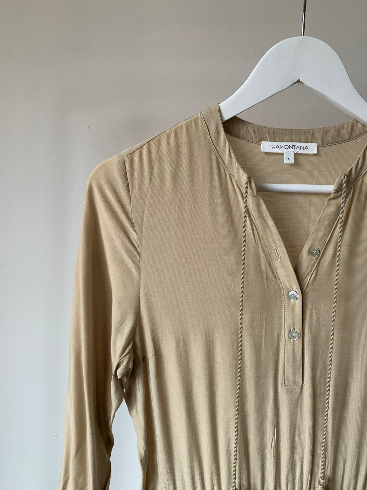 Tramontana beige jurk S - nieuwstaat ⭐