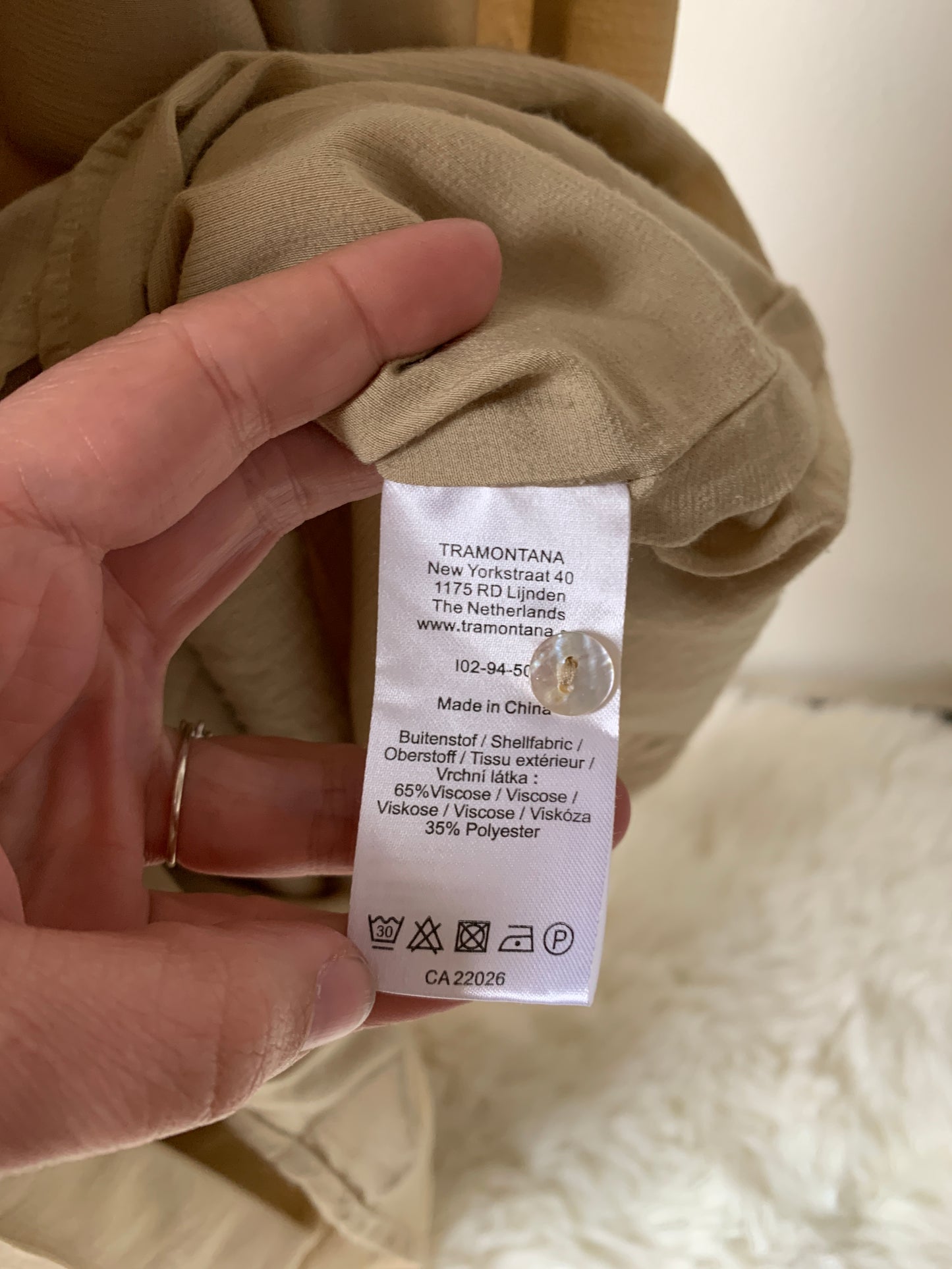 Tramontana beige jurk S - nieuwstaat ⭐