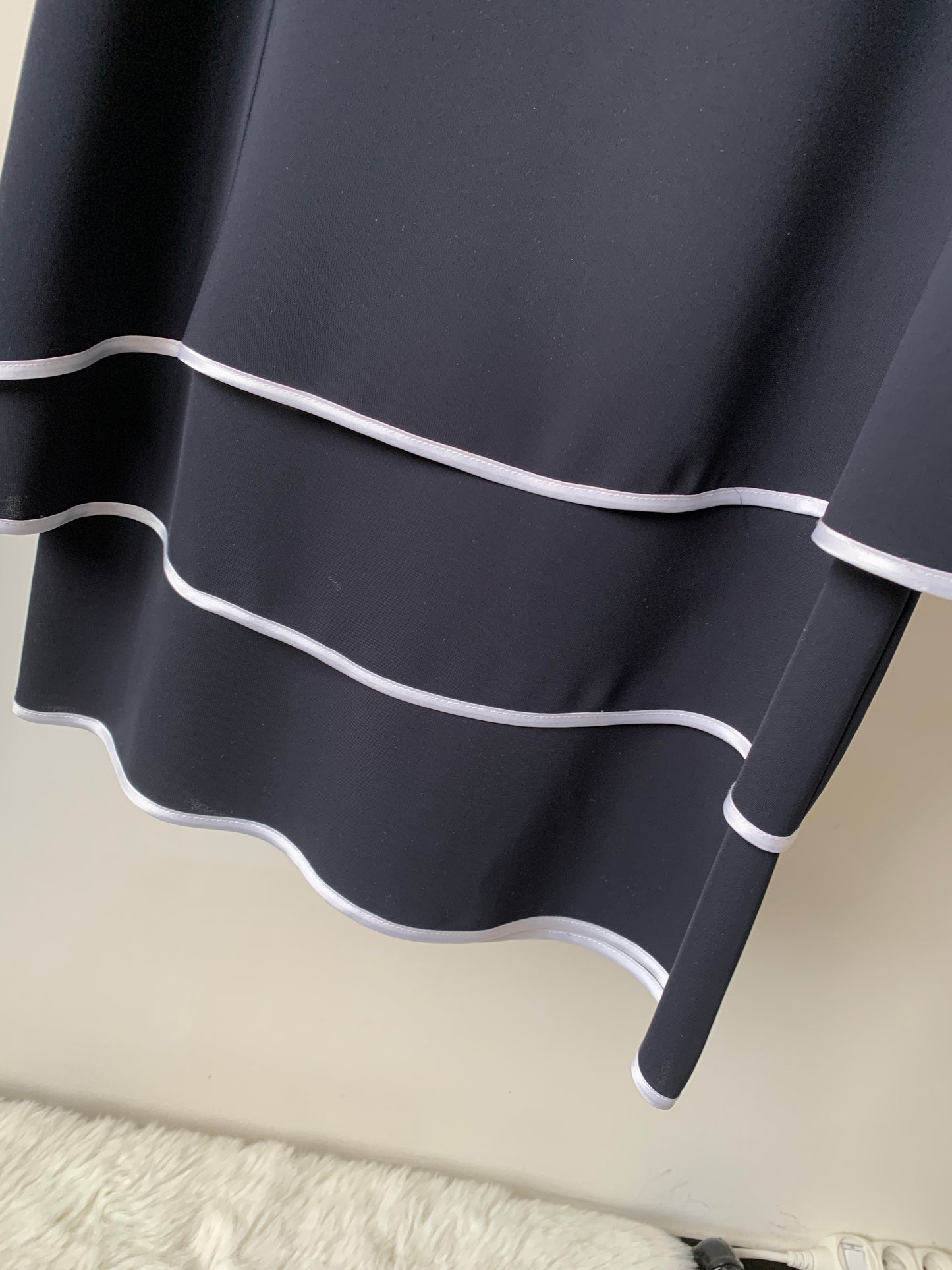 List marineblauwe jurk XL - goede staat 💸