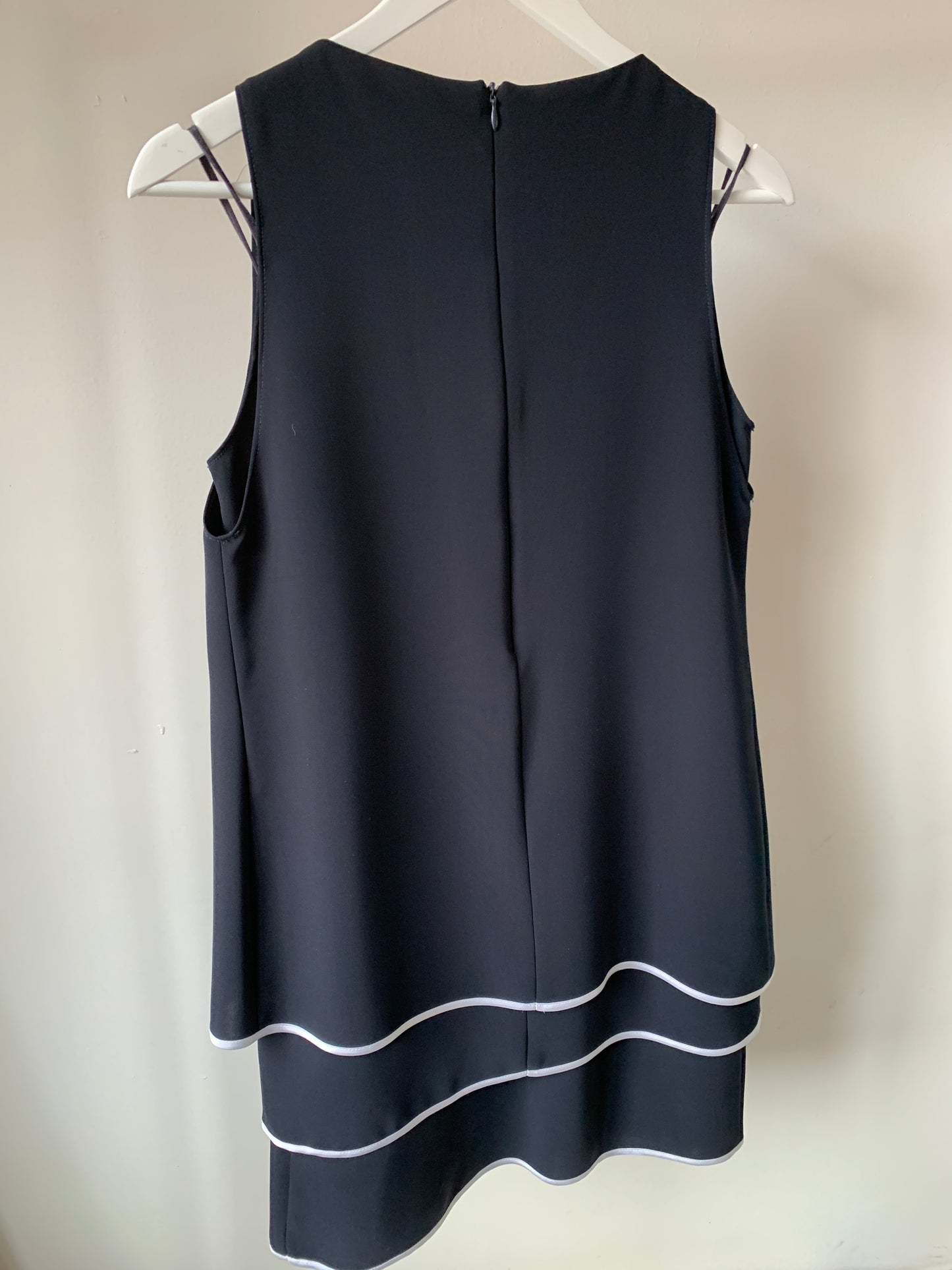 List marineblauwe jurk XL - goede staat 💸