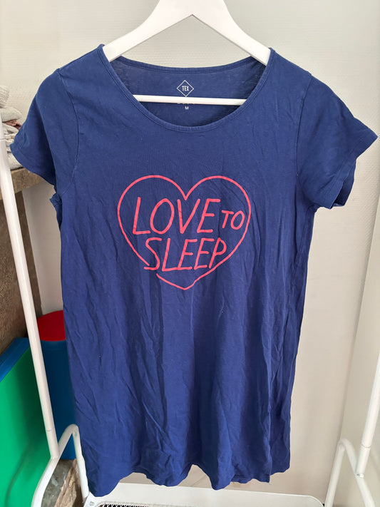 Donkerblauwe nachtjapon