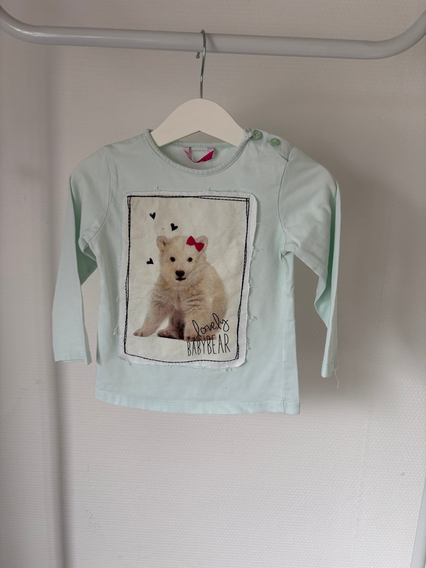 Lichtblauwe longsleeve