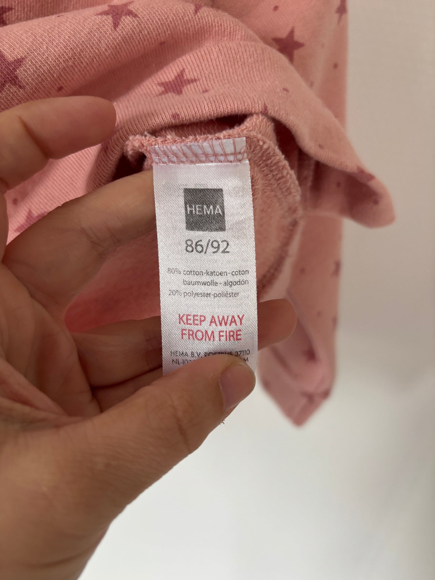 Roze sweater "Bonjour"