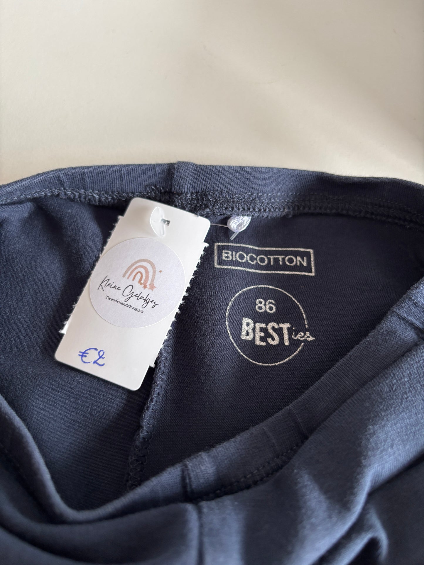 Marineblauwe legging