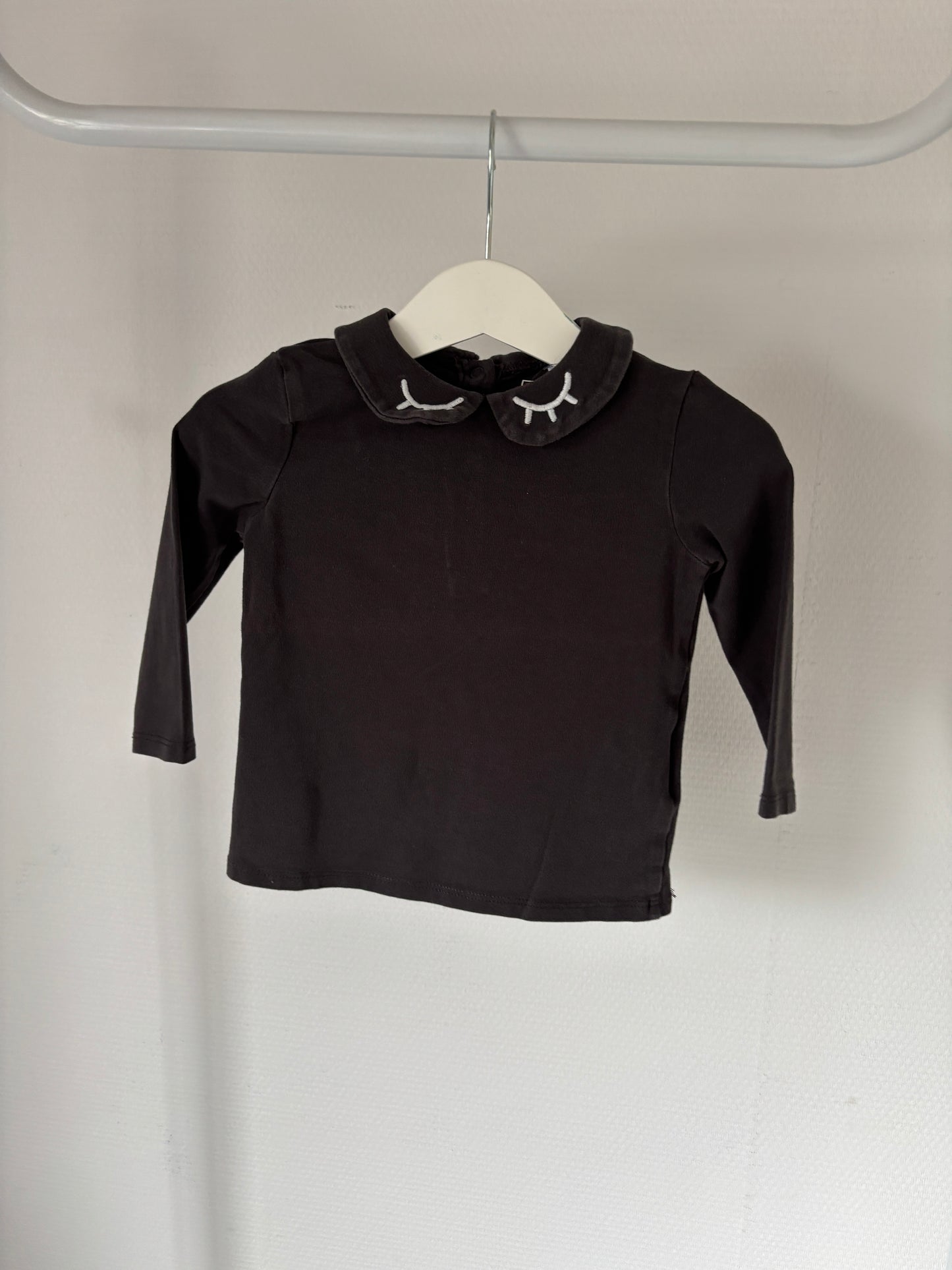 Donkergrijze longsleeve