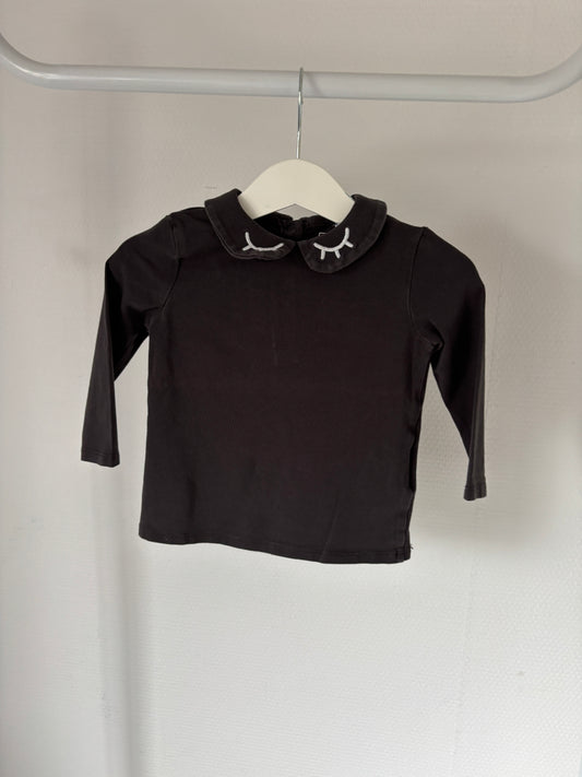 Donkergrijze longsleeve