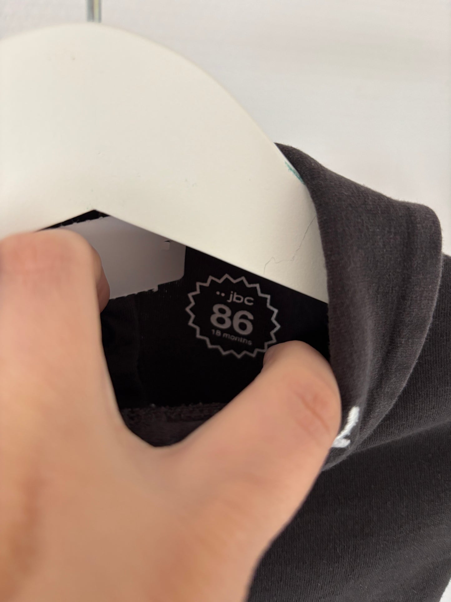 Donkergrijze longsleeve